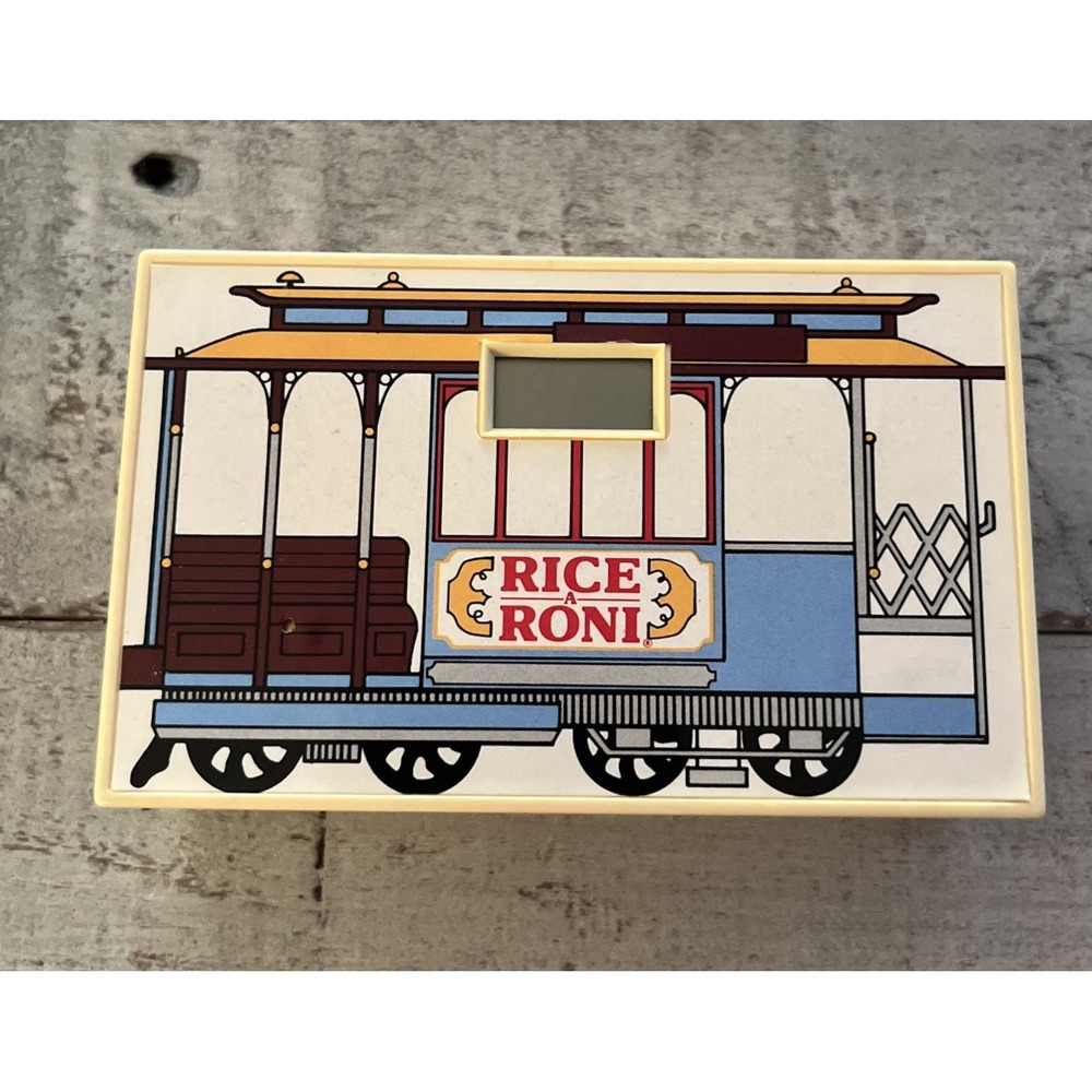 Rice-A-Roni Vintage 1988 Cable Car Kitchen Timer - Works‎